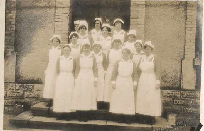Group of nurses, Base Hospital #45